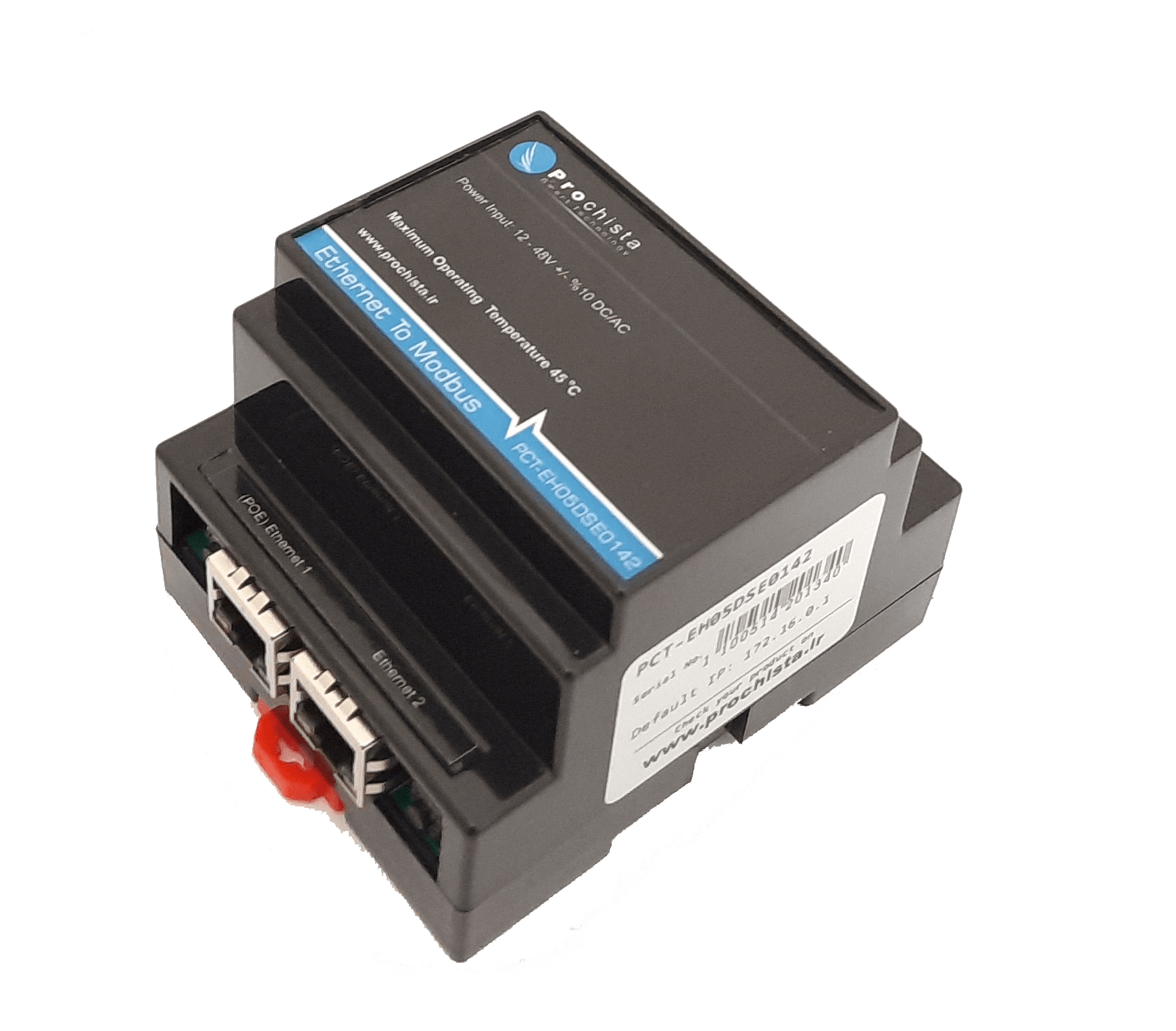 Prochista Ethernet-to-Modbus converter